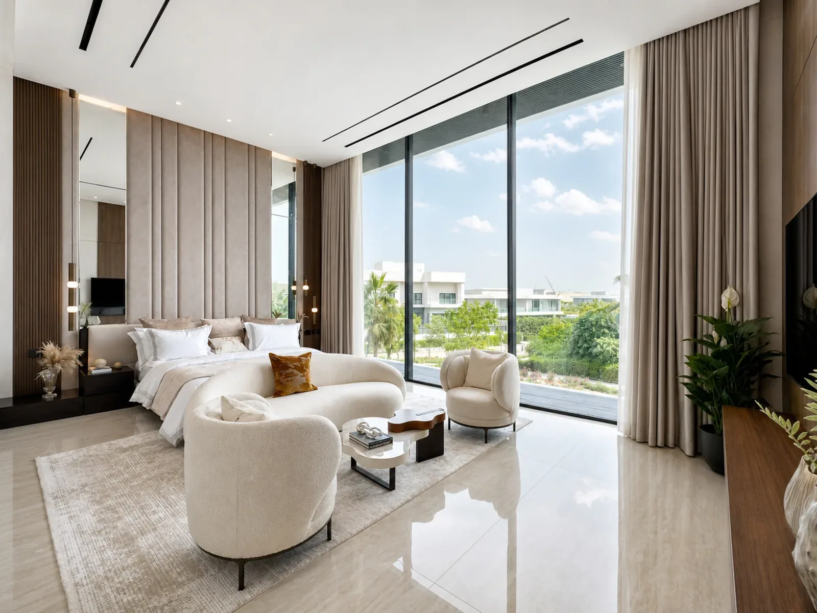 Furnished listing photo after AI Editor enhancement